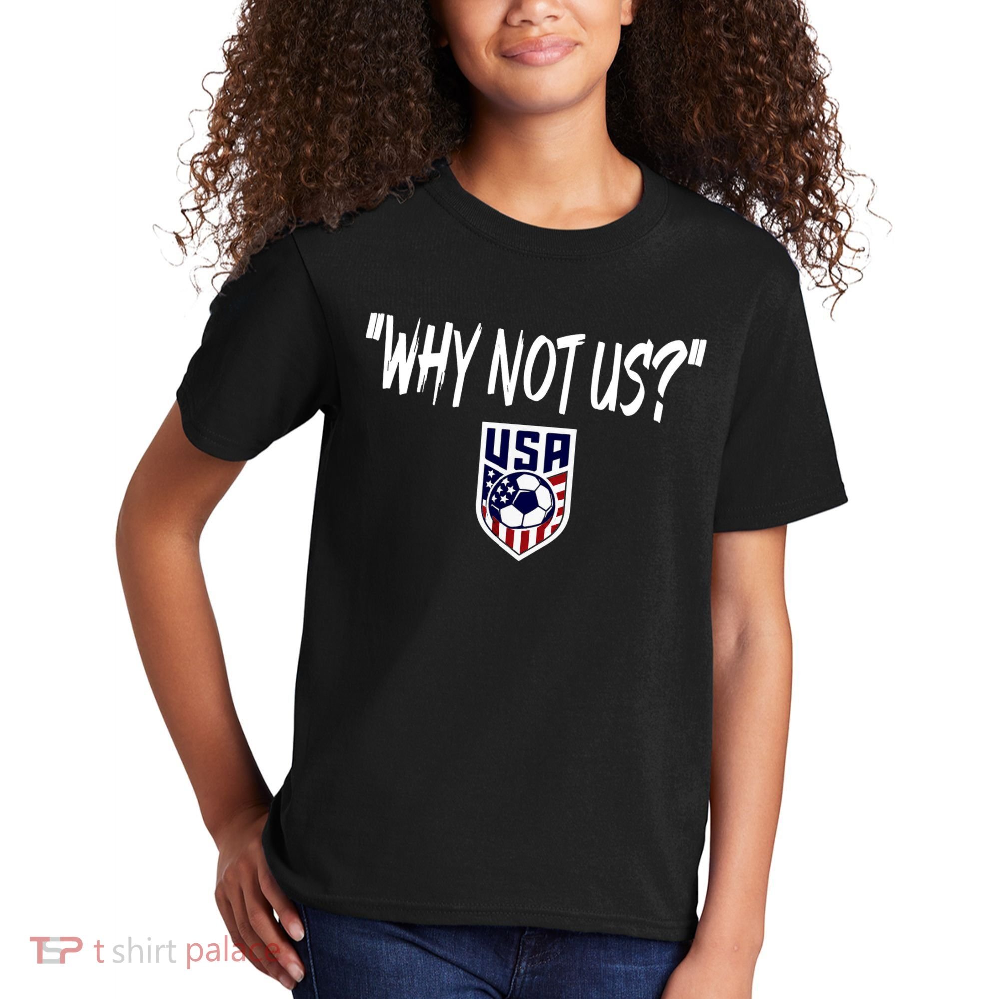 U.S. Soccer USA Why Not Us Kids T-Shirt