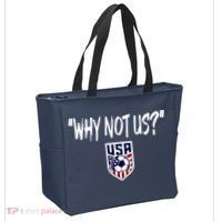 U.S. Soccer USA Why Not Us Tote Bag thumb 2