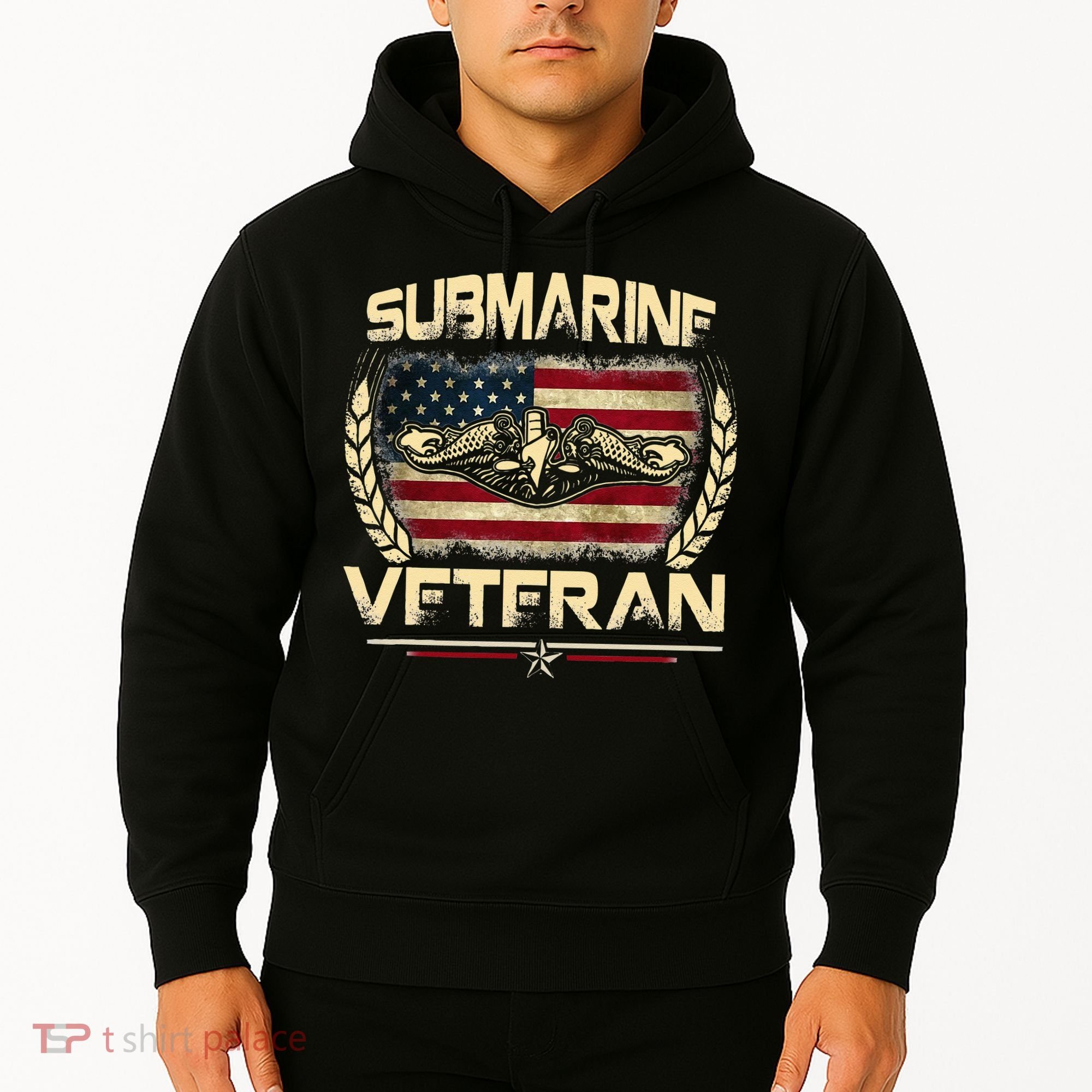 U.S Submarines Veteran Service Military Patriotic Hoodie