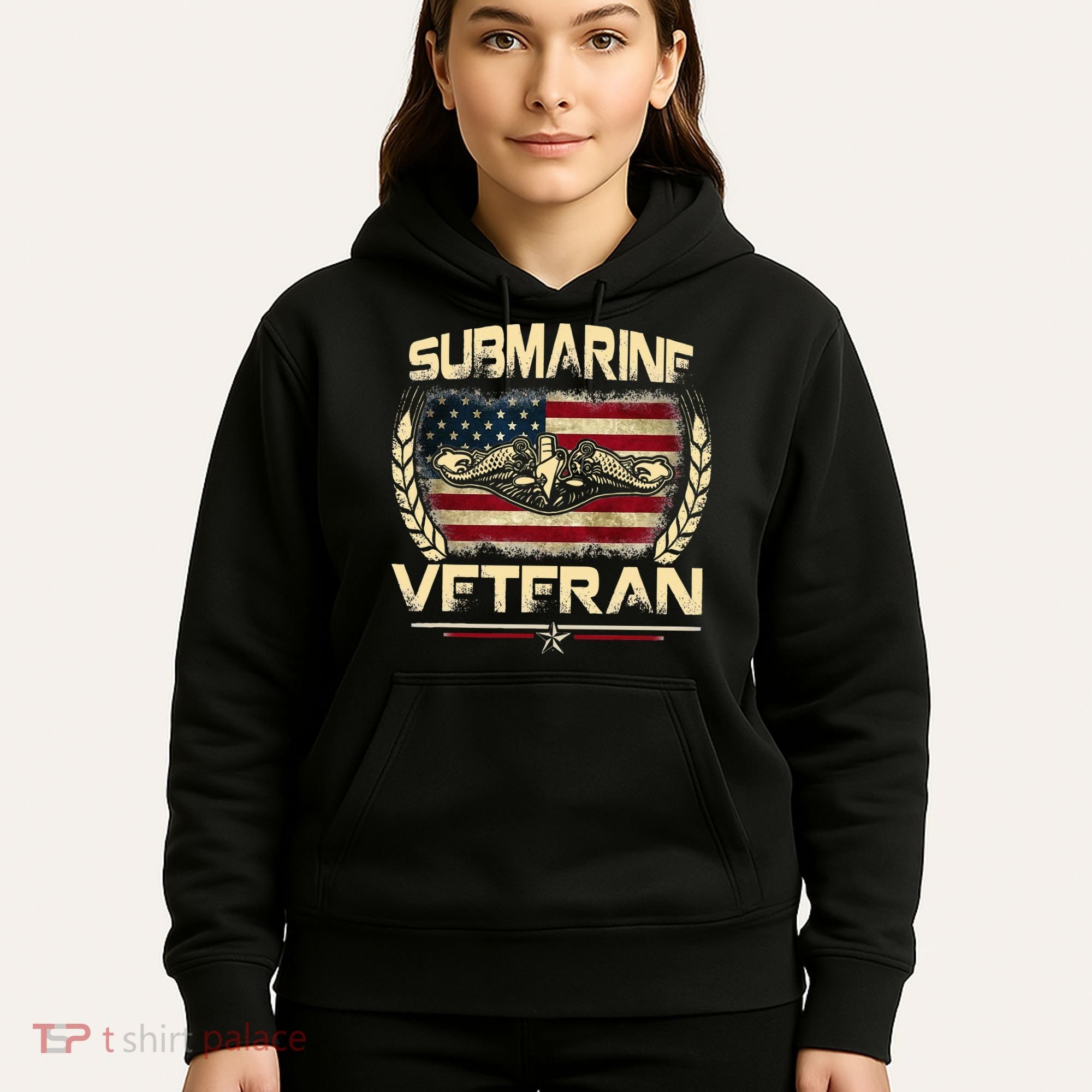 U.S Submarines Veteran Service Military Patriotic Hoodie