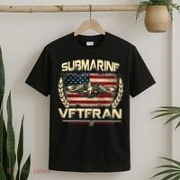 U.S Submarines Veteran Service Military Patriotic T-Shirt thumb 2