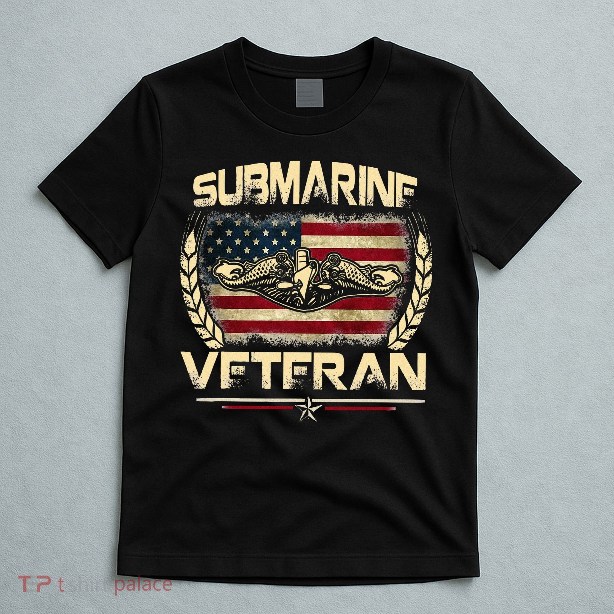 U.S Submarines Veteran Service Military Patriotic T-Shirt