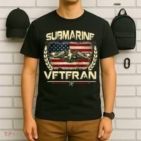 U.S Submarines Veteran Service Military Patriotic T-Shirt thumb 6