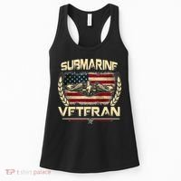 U.S Submarines Veteran Service Military Patriotic Women's Tank Top thumb 0
