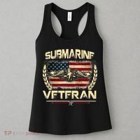 U.S Submarines Veteran Service Military Patriotic Women's Tank Top thumb 3
