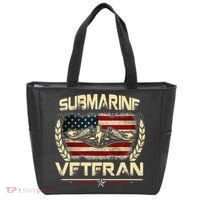 U.S Submarines Veteran Service Military Patriotic Tote Bag thumb 0