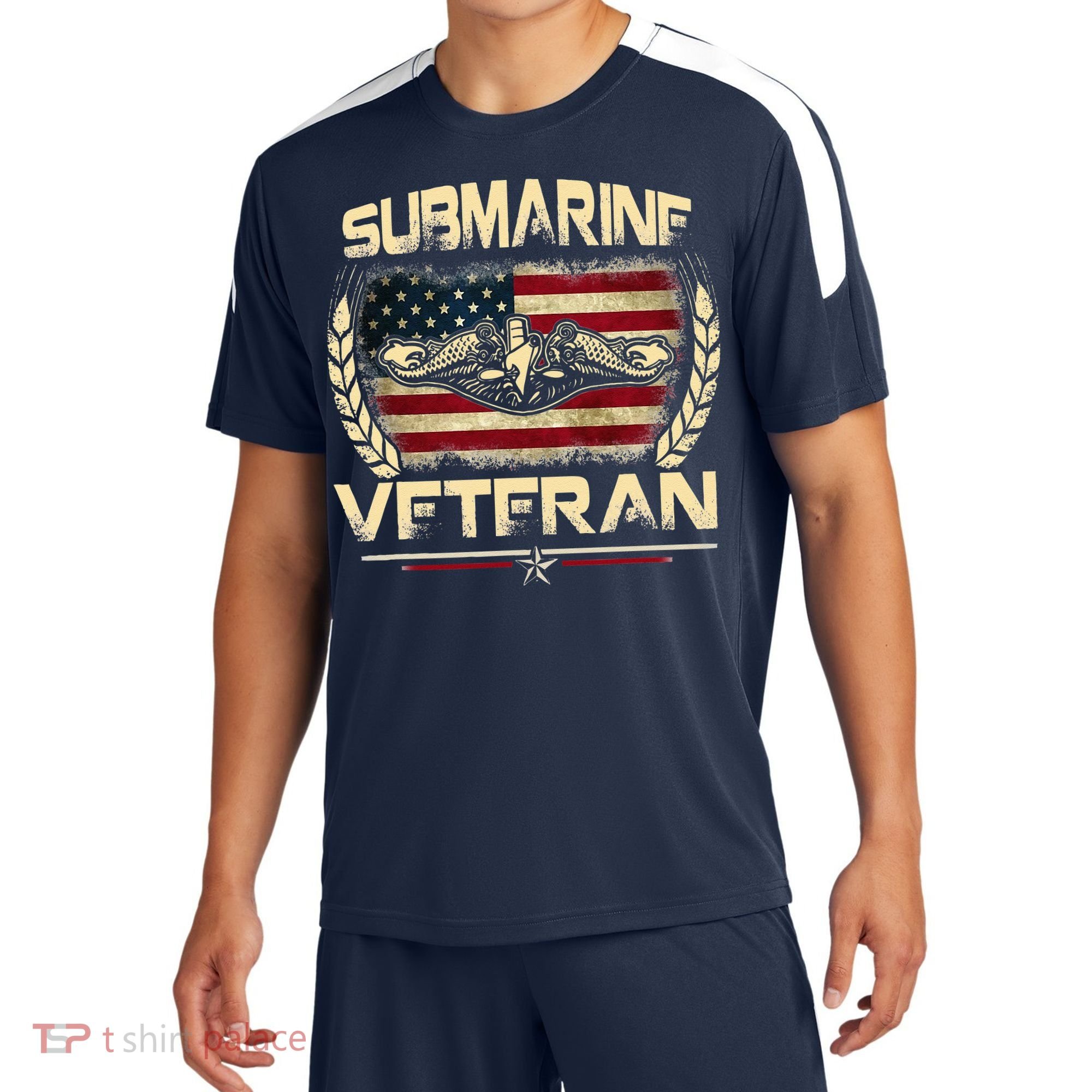U.S Submarines Veteran Service Military Patriotic Sport-Tek Competitor United Soccer Jersey