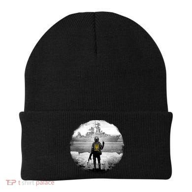 Ukraine Soldier Vs Russian Warship Beanie