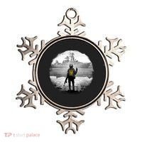 Ukraine Soldier Vs Russian Warship Ornament thumb 0