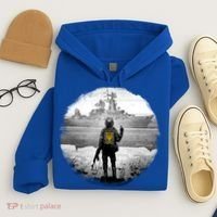 Ukraine Soldier Vs Russian Warship Hoodie thumb 4
