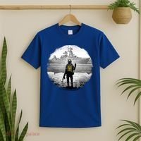 Ukraine Soldier Vs Russian Warship T-Shirt thumb 2