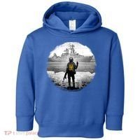 Ukraine Soldier Vs Russian Warship Toddler Hoodie thumb 0