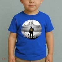 Ukraine Soldier Vs Russian Warship Toddler T-Shirt thumb 2