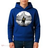 Ukraine Soldier Vs Russian Warship Kids Hoodie thumb 4