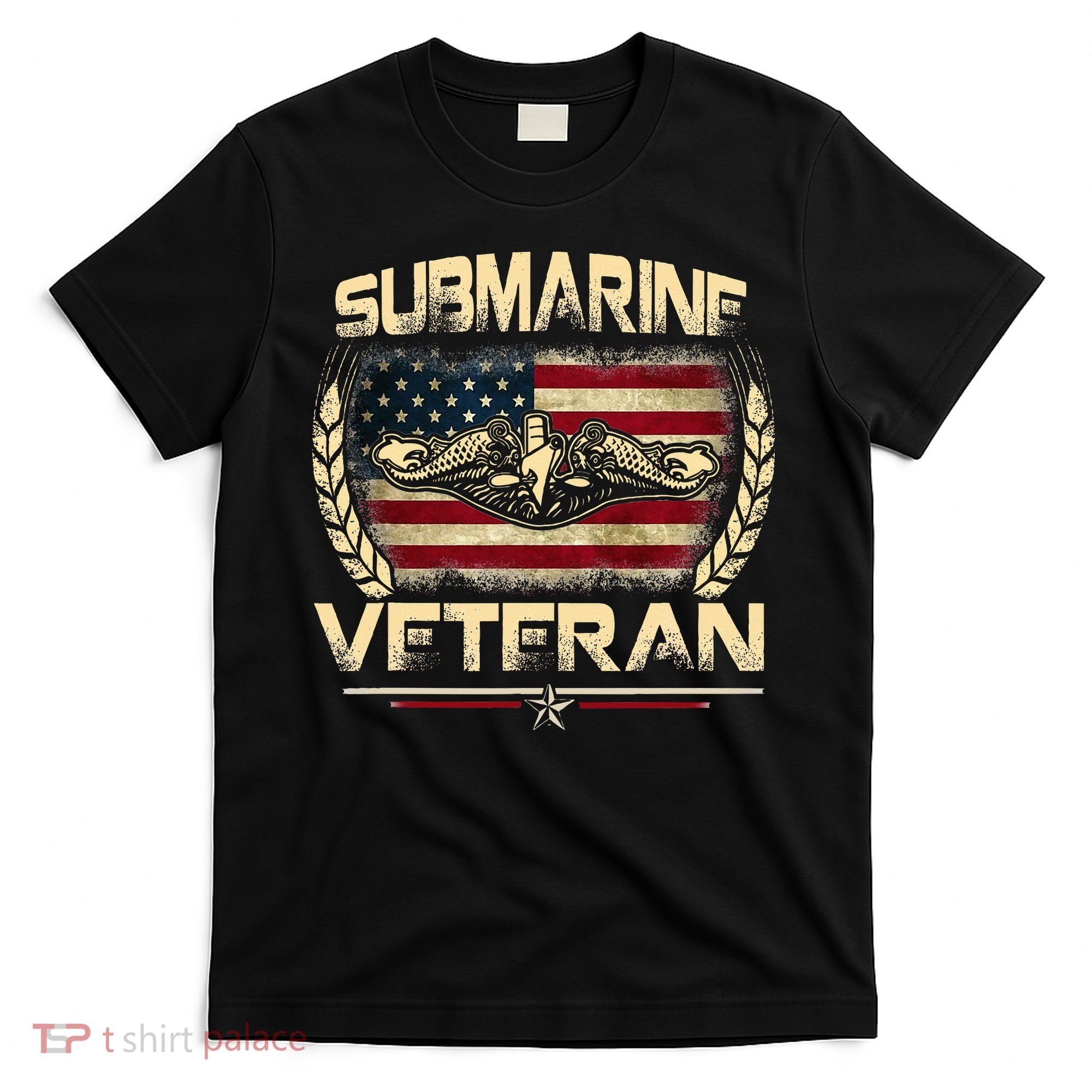 U.S Submarines Veteran Service Military Patriotic T-Shirt