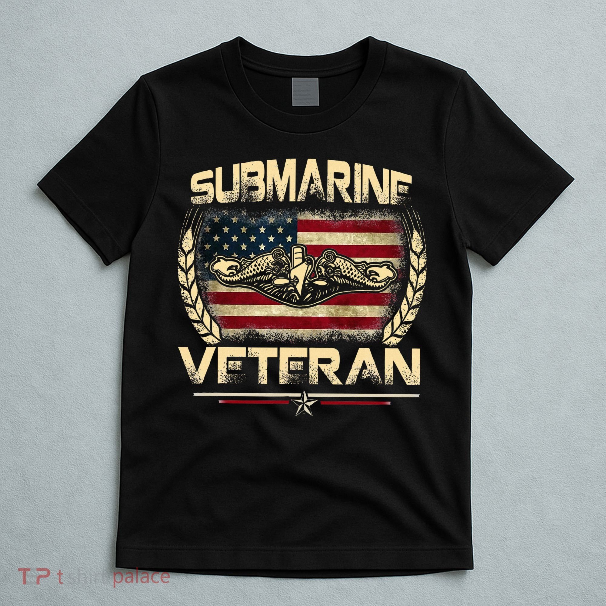 U.S Submarines Veteran Service Military Patriotic T-Shirt