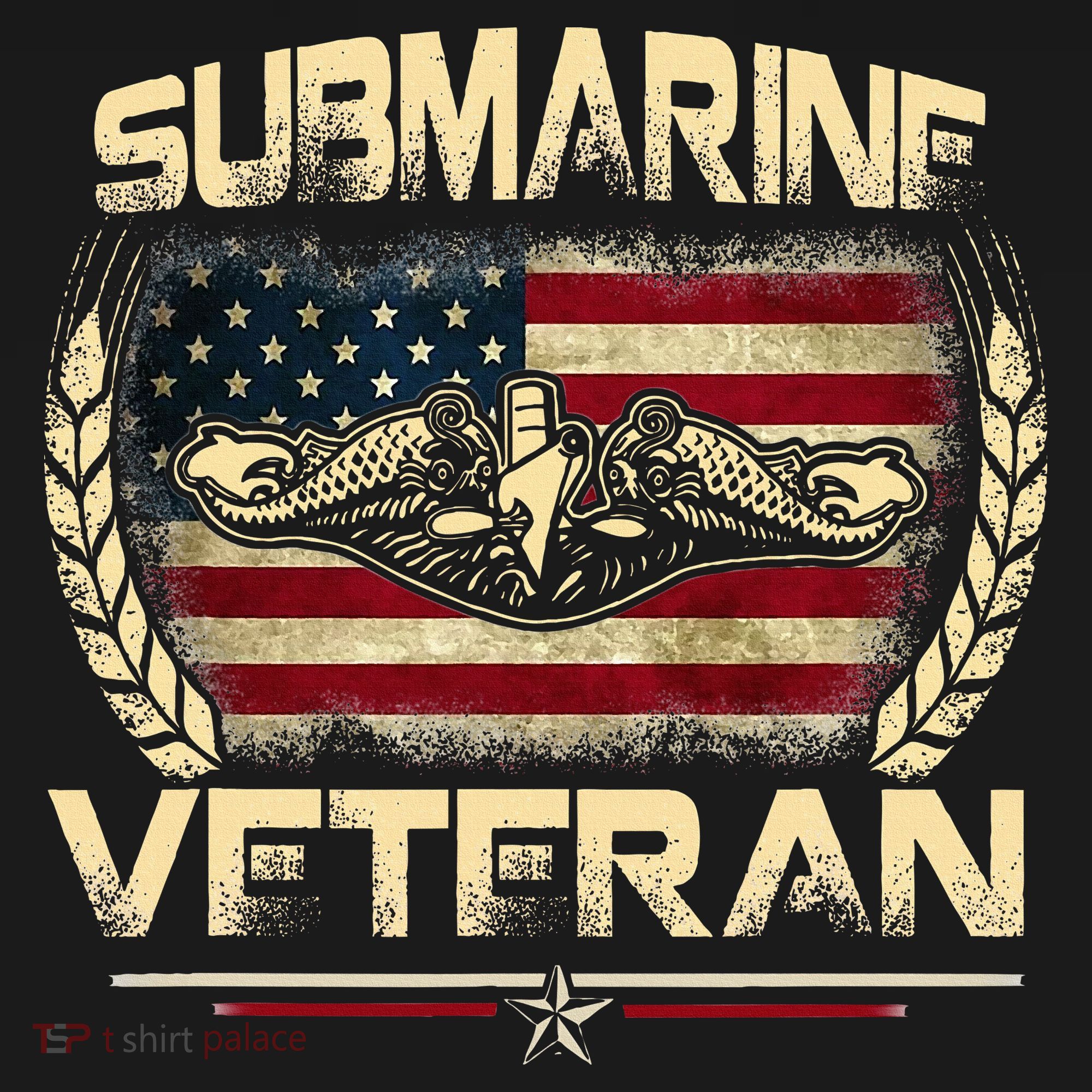U.S Submarines Veteran Service Military Patriotic Tote Bag