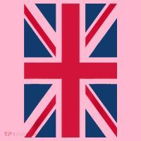 UK Shirt Women Men | Cool Vertical British Union Jack Flag Coaster thumb 2