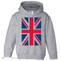 UK Shirt Women Men | Cool Vertical British Union Jack Flag Toddler Hoodie thumb 0