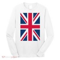 UK Shirt Women Men | Cool Vertical British Union Jack Flag Long Sleeve Shirt thumb 0