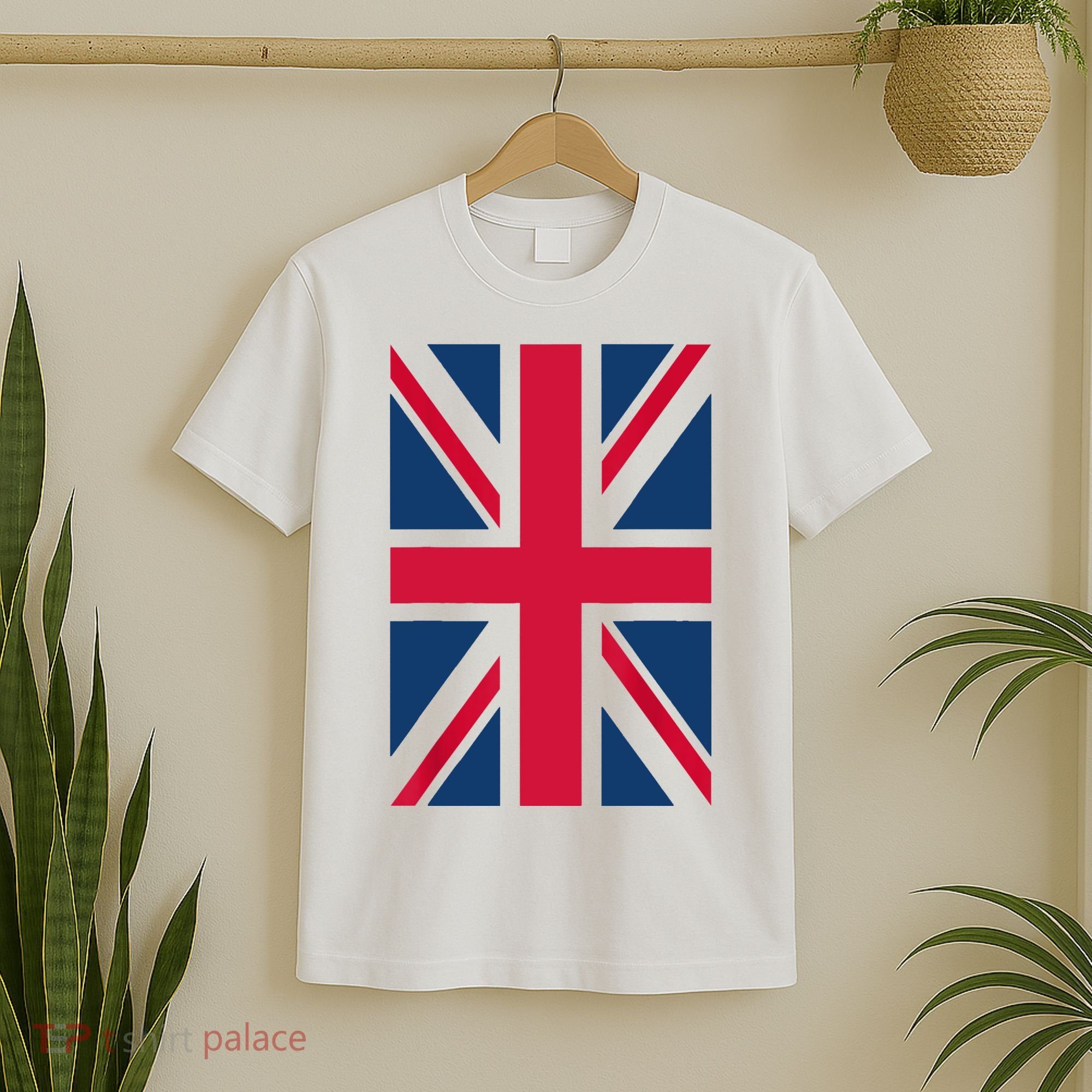 UK Shirt Women Men | Cool Vertical British Union Jack Flag T-Shirt