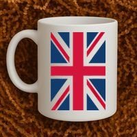 UK Shirt Women Men | Cool Vertical British Union Jack Flag Coffee Mug thumb 2