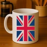 UK Shirt Women Men | Cool Vertical British Union Jack Flag Coffee Mug thumb 4