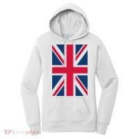 UK Shirt Women Men | Cool Vertical British Union Jack Flag Women's Hoodie thumb 0