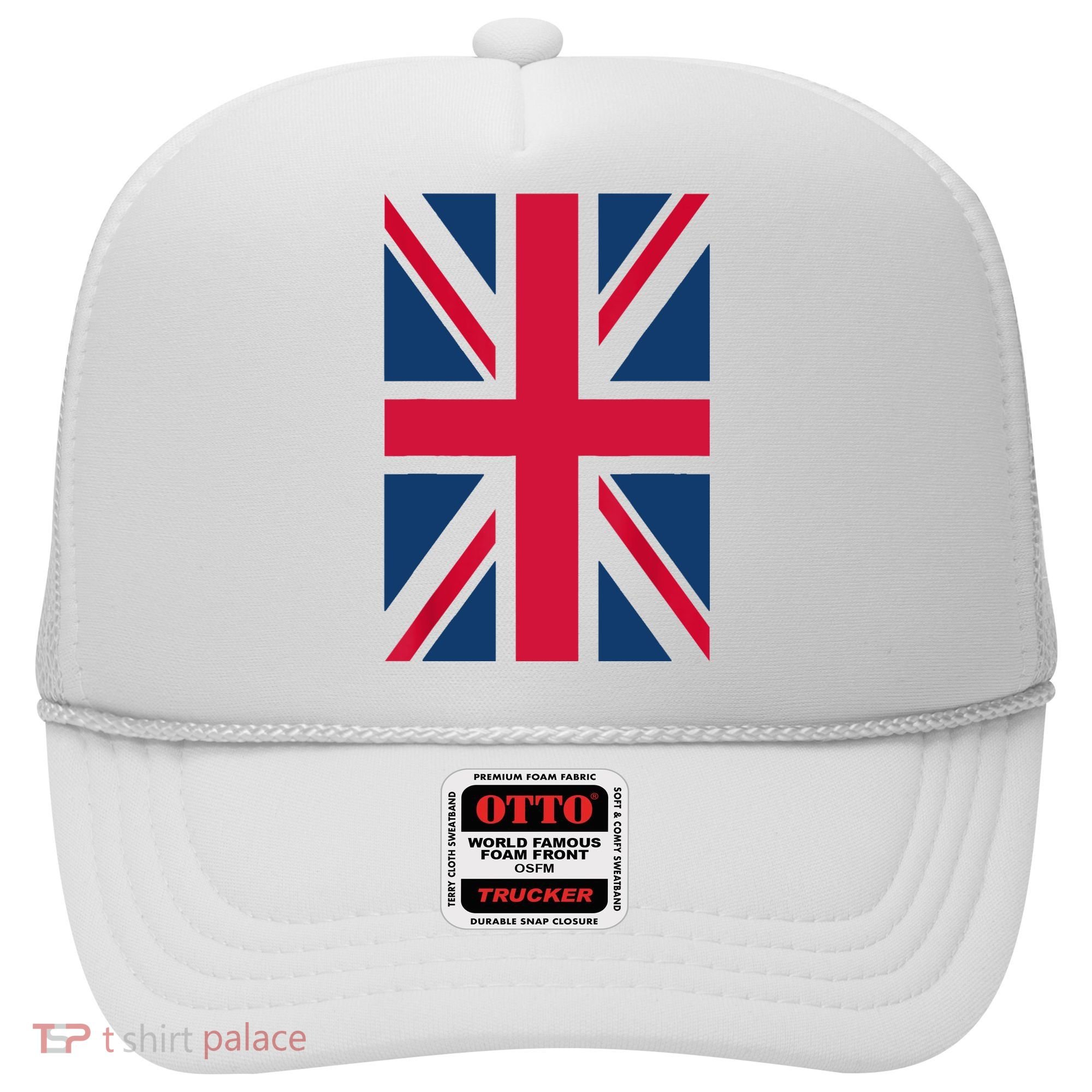 UK Shirt Women Men | Cool Vertical British Union Jack Flag Hat