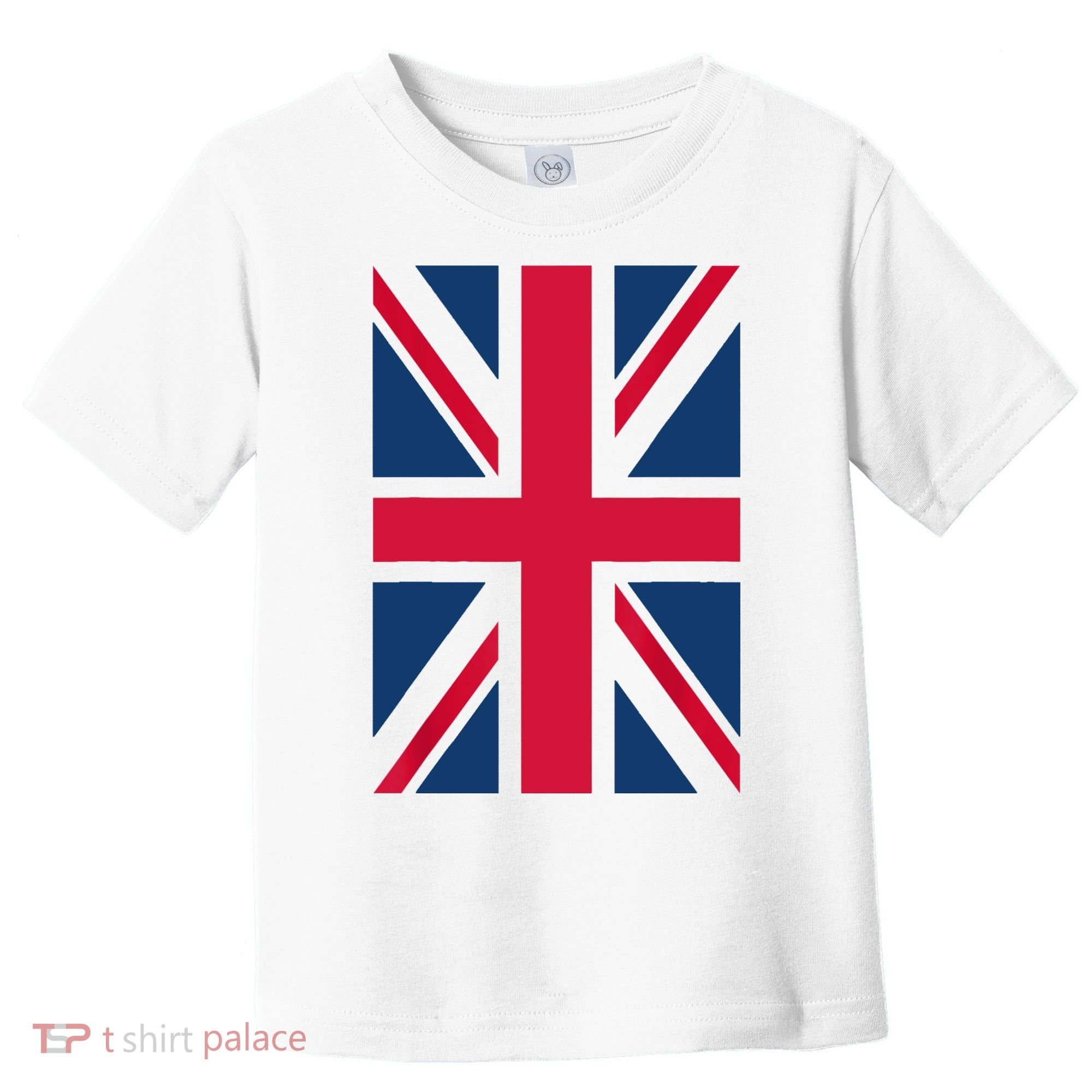 UK Shirt Women Men | Cool Vertical British Union Jack Flag Toddler T-Shirt
