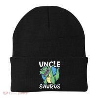 Uncle Saurus With Dinosaurs Gift Beanie thumb 0