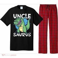 Uncle Saurus With Dinosaurs Gift Pajama Set thumb 0