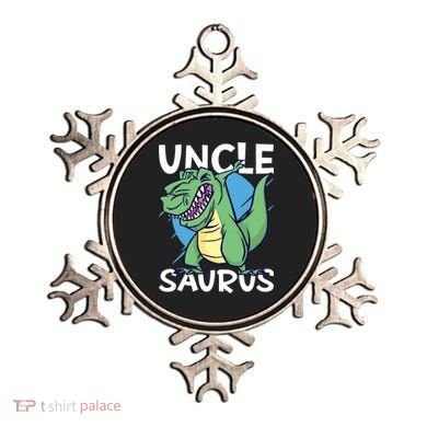 Uncle Saurus With Dinosaurs Gift Ornament