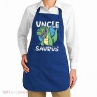 Uncle Saurus With Dinosaurs Gift Apron thumb 2