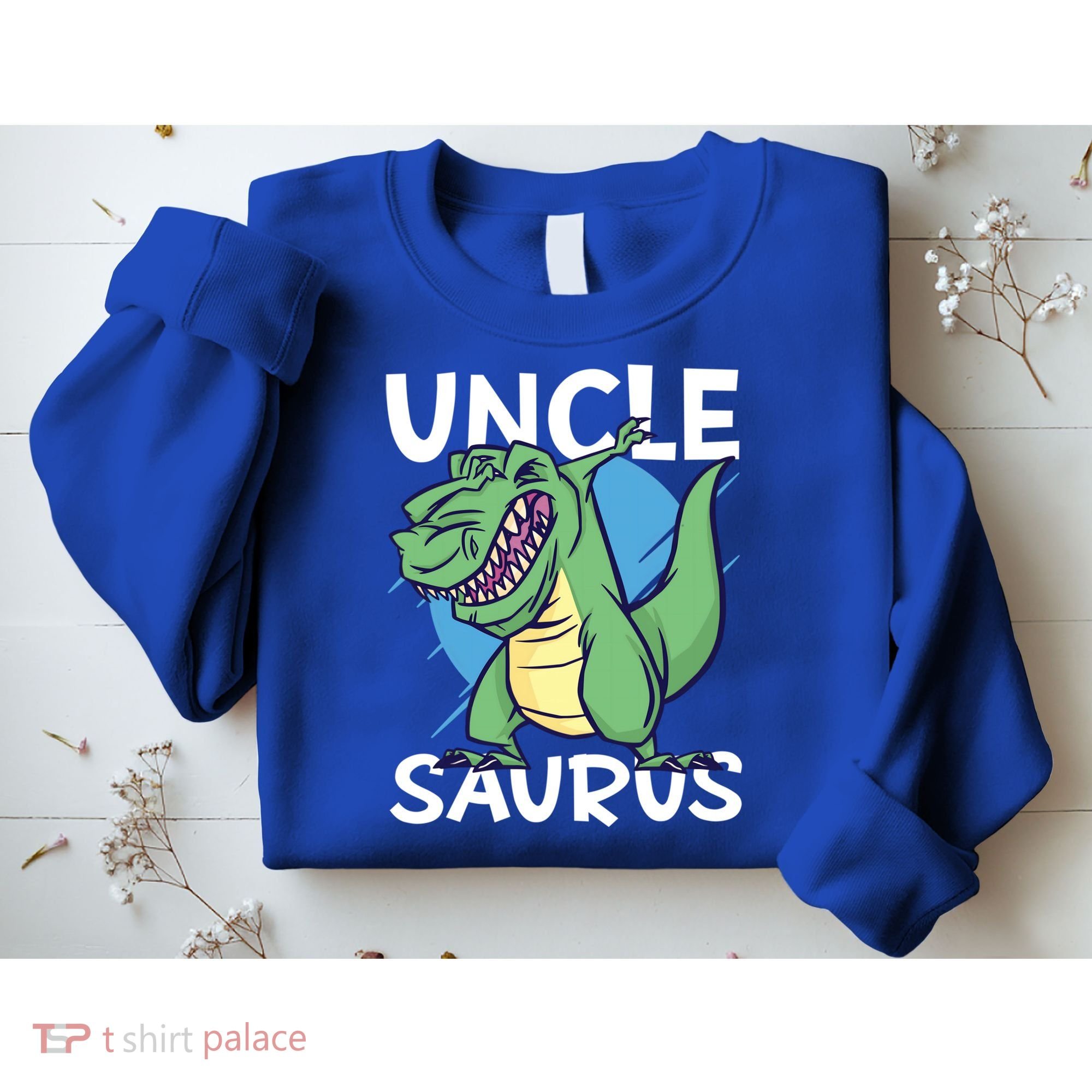 Uncle Saurus With Dinosaurs Gift Sweatshirt