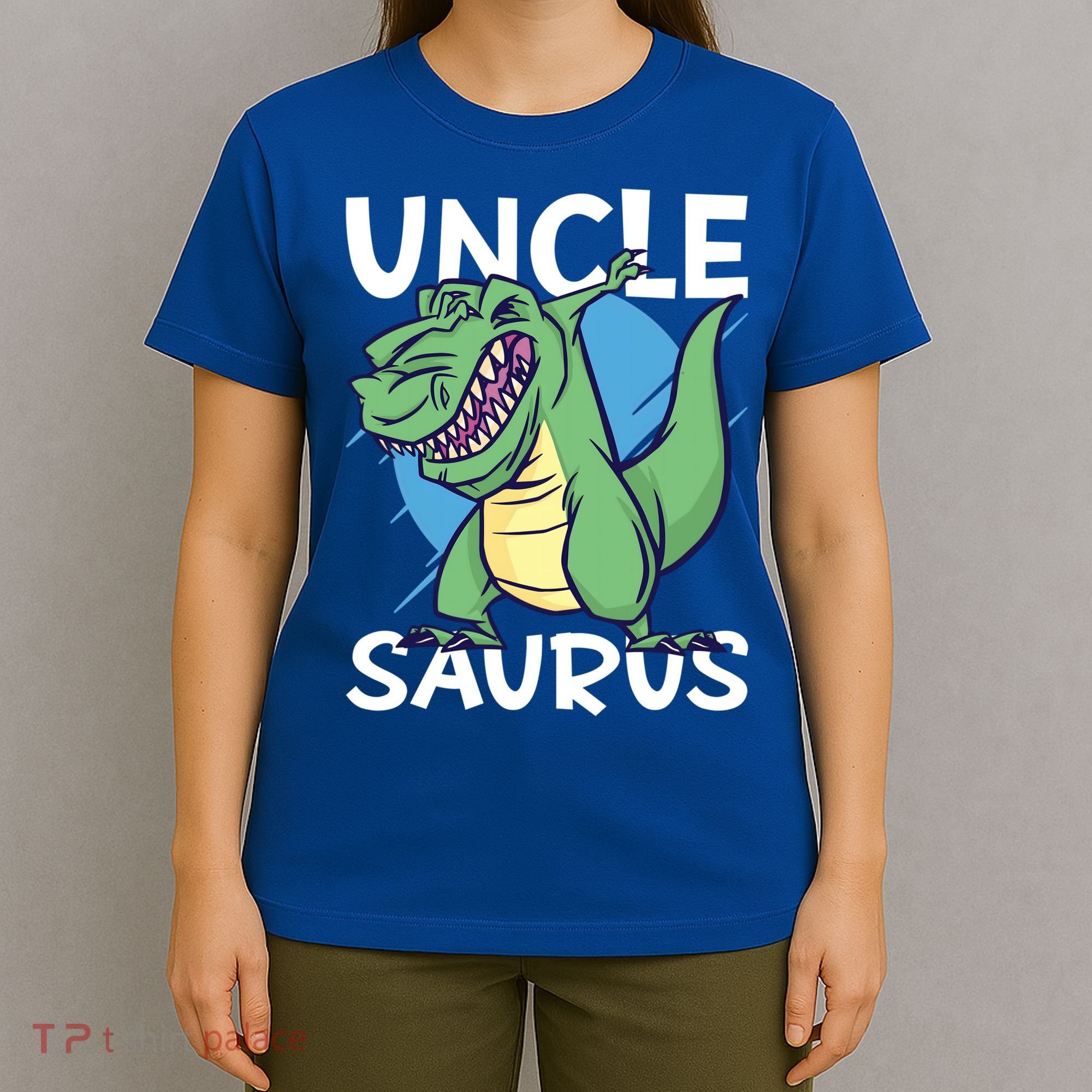 Uncle Saurus With Dinosaurs Gift T-Shirt