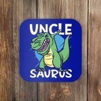 Uncle Saurus With Dinosaurs Gift Coaster thumb 0