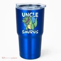 Uncle Saurus With Dinosaurs Gift Tumbler thumb 0