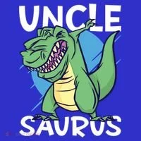 Uncle Saurus With Dinosaurs Gift Tumbler thumb 3