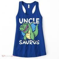 Uncle Saurus With Dinosaurs Gift Women's Tank Top thumb 0