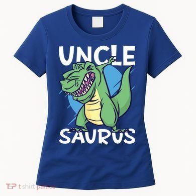 Uncle Saurus With Dinosaurs Gift Women's T-Shirt