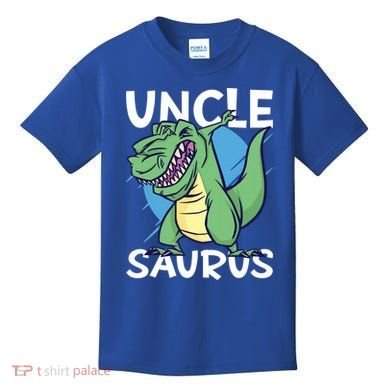 Uncle Saurus With Dinosaurs Gift Kids T-Shirt