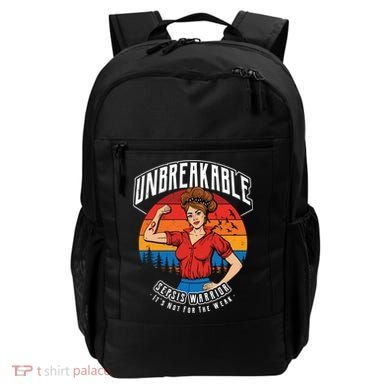 Unbreakable Sepsis Warrior Sunset Gift Backpack