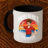Unbreakable Sepsis Warrior Sunset Gift Coffee Mug thumb 2