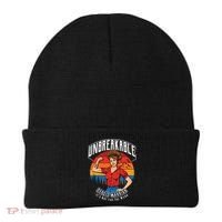 Unbreakable Sepsis Warrior Sunset Gift Beanie thumb 0