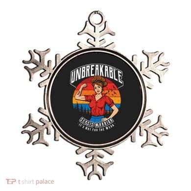 Unbreakable Sepsis Warrior Sunset Gift Ornament