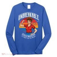 Unbreakable Sepsis Warrior Sunset Gift Long Sleeve Shirt thumb 0