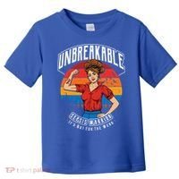 Unbreakable Sepsis Warrior Sunset Gift Toddler T-Shirt thumb 0