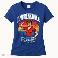 Unbreakable Sepsis Warrior Sunset Gift Women's T-Shirt thumb 0