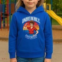 Unbreakable Sepsis Warrior Sunset Gift Kids Hoodie thumb 3